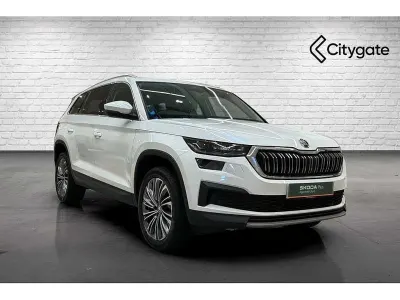 Używany Skoda Kodiaq SE L Executive 147 KM (108 kW) 2024 Biały SUV