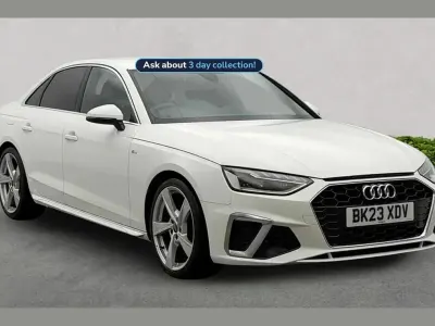 Usado Audi A4 S-Line 147 CV (108 kW) 2023 Blanco Berlina