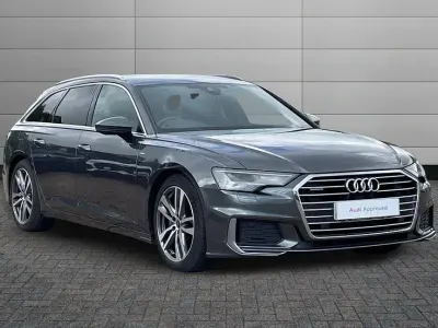 Used Audi A6 S-Line 204 HP (150 kW) 2023 Daytona grey Estate