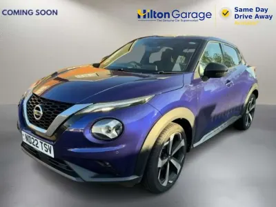 Used Nissan Juke Tekna 2022 Blue SUV