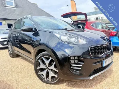 Used Kia Sportage GT-Line 174 HP (127 kW) 2018 Black SUV