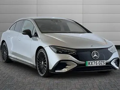 Used Mercedes EQE350 AMG line 214 kW (292 HP) 2025 High tech silver Sedan