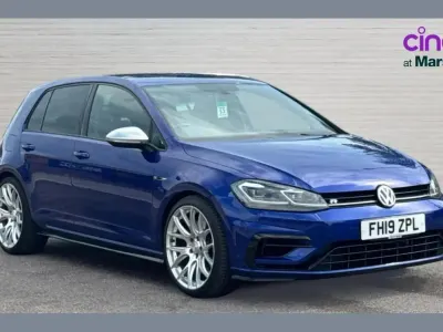 Used VW Golf VII R 300 HP (220 kW) 2019 Blue Hatchback