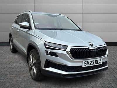 Used Skoda Karoq SE L 150 HP (110 kW) 2023 Brilliant silver metallic SUV