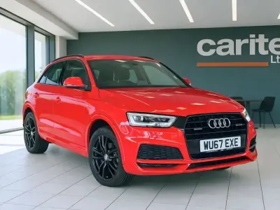 Używany Audi Q3 S-Line 180 KM (132 kW) 2017 Czerwony SUV