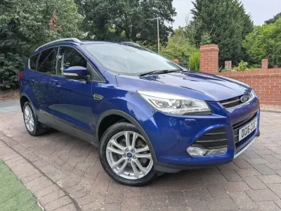 Used Ford Kuga Titanium X 150 HP (110 kW) 2016 Deep sea blue SUV