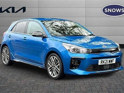 Blue Used 2021 Kia Rio GT-Line S Hatchback | £12,399 (Fair price)
