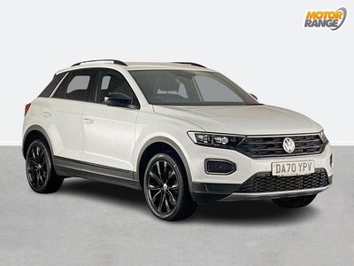 Used VW T-Roc Black Edition 150 HP (110 kW) 2020 White SUV