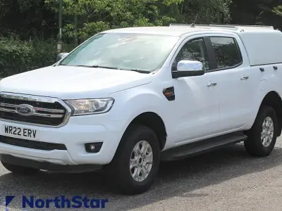 Used Ford Ranger XLT 170 HP (125 kW) 2022 White Pickup