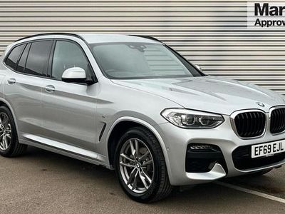 Silver Used 2019 BMW X3 M Sport SUV | £22,490 (Fair price)