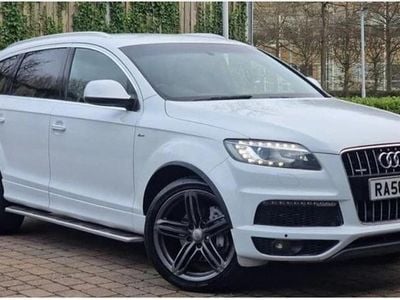 Used Audi Q7 S-line plus 245 HP (180 kW) 2014 White SUV