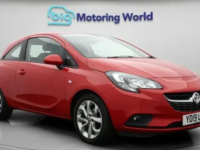 Used Vauxhall Corsa 75 HP (55 kW) 2019 Red Hatchback