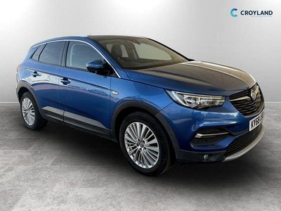 Used Vauxhall Grandland X Sport 130 HP (95 kW) 2018 Blue SUV