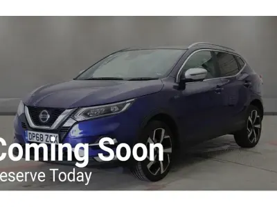 Used Nissan Qashqai Tekna+ 115 HP (84 kW) 2019 Blue SUV