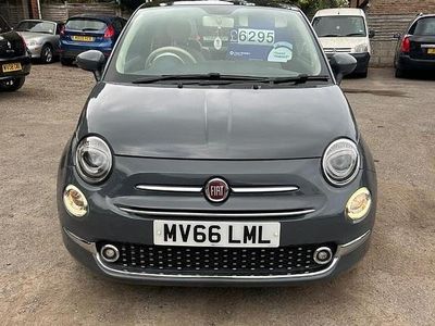 Grey Used 2016 Fiat 500 Lounge Hatchback | £6,295 (Fair price)