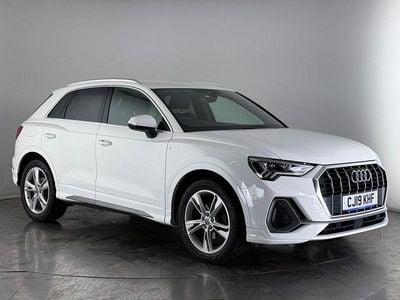 White Used 2019 Audi Q3 S-Line SUV | £18,900 (Fair price)