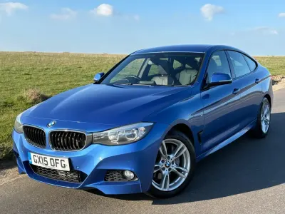 Begagnad BMW 335 M Sport 2015 Blå Halvkombi