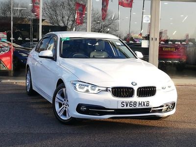 Used BMW 320 Sport Line 184 HP (135 kW) 2018 White Sedan