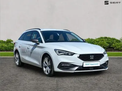 Second-hand Seat Leon FR 147 CP (108 kW) 2021 Alb Break