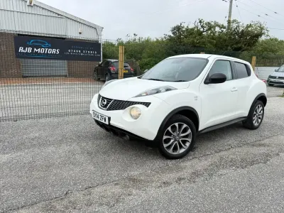 Used Nissan Juke N-TEC 2014 White SUV