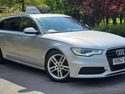 Używany Audi A6 S-Line 177 KM (130 kW) 2012 Srebrny Kombi
