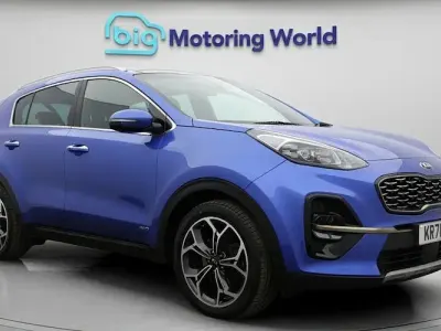Used Kia Sportage GT-Line S 136 HP (100 kW) 2021 Blue SUV