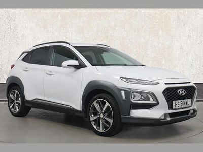 Used Hyundai Kona Premium 117 HP (86 kW) 2019 White SUV
