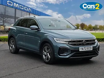 Used VW T-Roc R-line 150 HP (110 kW) 2023 Blue SUV
