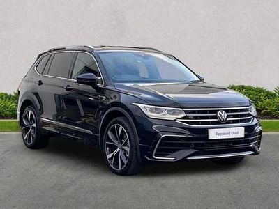 Black Used 2025 VW Tiguan Allspace R-line SUV | £33,999 (A bit pricey)