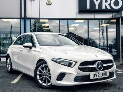 Used Mercedes A180 2021 White Hatchback