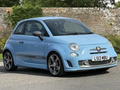 Begagnad Abarth 595 Competizione 160 HK (117 kW) 2013 Blå Halvkombi