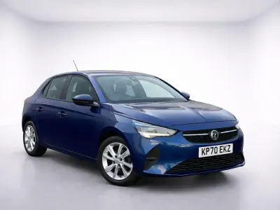 Used Vauxhall Corsa 75 HP (55 kW) 2020 Blue Hatchback