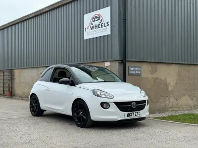 Used Vauxhall Adam 2017 White Hatchback
