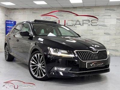 Used Skoda Superb LAURIN & KLEMENT 190 HP (139 kW) 2017 Black Estate