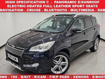 Used Ford Kuga Titanium X 180 HP (132 kW) 2015 Black SUV