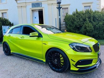 Used Mercedes A45 AMG 2015 Green Hatchback