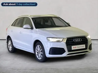 Używany Audi Q3 Sport 150 KM (110 kW) 2017 Biały SUV