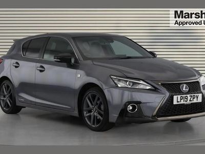 Grey Used 2019 Lexus CT200h Sport Line Hatchback | £18,560 (A bit pricey)