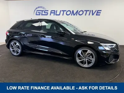 Used Audi A3 Sportback Design 150 HP (110 kW) 2022 Black Hatchback