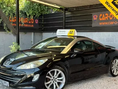 Used Peugeot RCZ GT 156 HP (114 kW) 2012 Black Coupe