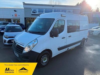 Used Vauxhall Movano 2018 White MPV