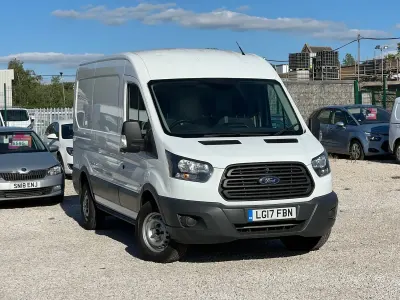 Used Ford Transit 130 HP (95 kW) 2017 White Van