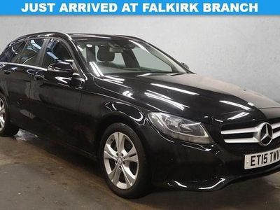 Black Used 2015 Mercedes C200 SE Estate | £8,250 (A bit pricey)