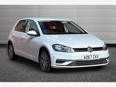 Used VW Golf VII SE 125 HP (91 kW) 2017 Silver Hatchback