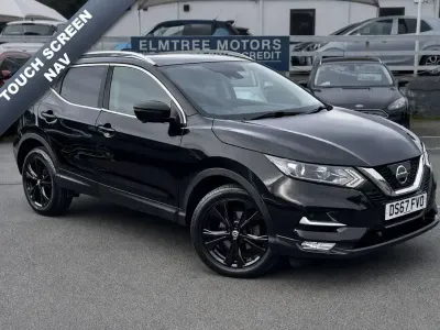 Used Nissan Qashqai N-Connecta 110 HP (80 kW) 2017 Black SUV
