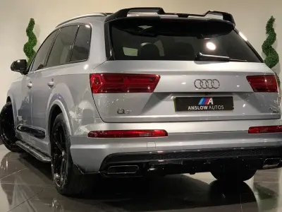 Used Audi Q7 Black Edition 2019 Silver SUV