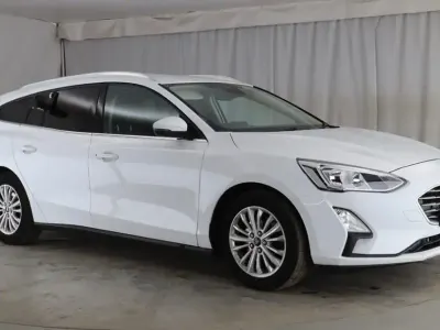 Used Ford Focus Titanium 125 HP (91 kW) 2019 White Estate