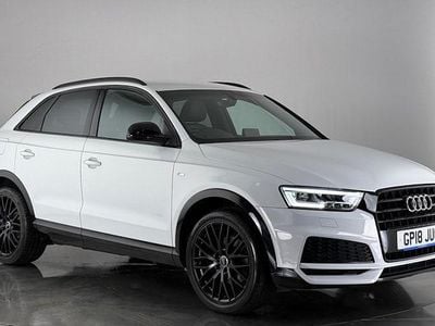 Used Audi Q3 Black Edition 150 HP (110 kW) 2018 White SUV