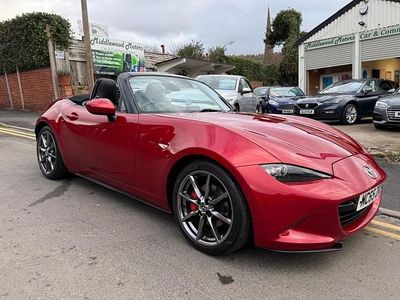 Red Used 2016 Mazda MX5 Inclusive Cabriolet | £14,990
