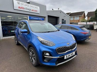 Used Kia Sportage 2018 Sapphire blue metallic SUV